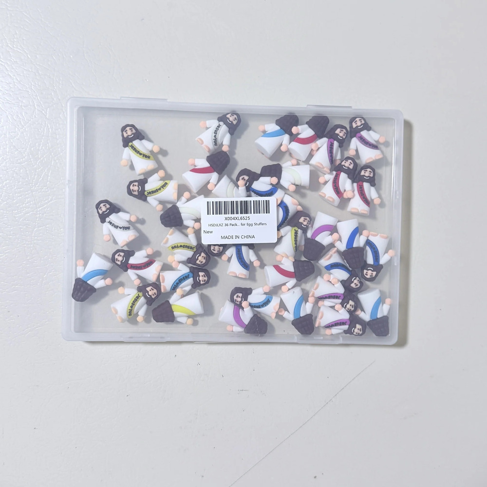36 Pack Mini Jesus Figures Easter Egg Stuffers Sunday School Favors